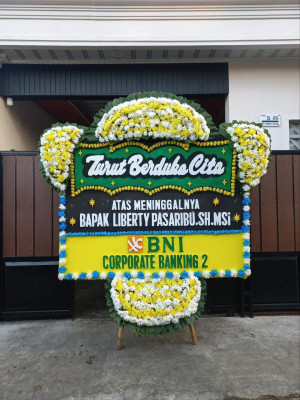 Papan Bunga Duka di Undar Andir