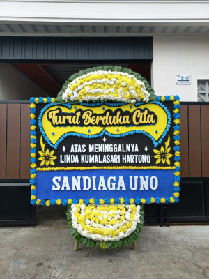 Papan Bunga Duka di Undar Andir